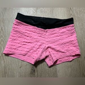 Pink and Black Dance/Gymnastics shorts